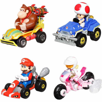 HOT WHEELS SUPER MARIO BROS. MOVIE 4 PACK - Toyworld Frankston
