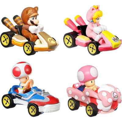 HOT WHEELS MARIO KART 4 PACK - Toyworld Frankston