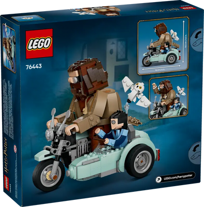 LEGO 76443 HARRY POTTER HAGRID AND HARRY MOTORCYCLE RIDE - Toyworld Frankston