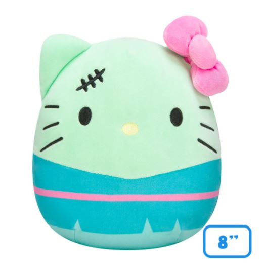 SQUISHMALLOWS - SANRIO 8 INCH PLUSH - HALLOWEEN HELLO KITTY - Toyworld Frankston