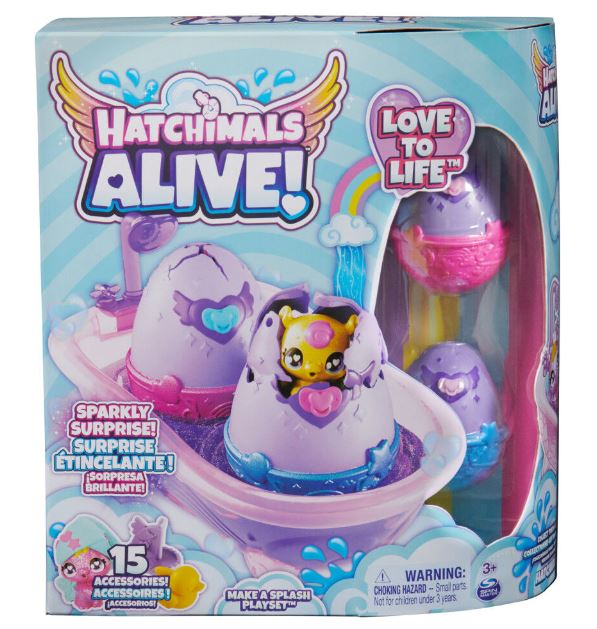 HATCHIMALS ALIVE! MAKE A SPLASH PLAYSET - Toyworld Frankston