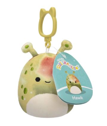 SQUISHMALLOW 3.5 INCH CLIP - HAWK - Toyworld Frankston