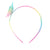 PINK POPPY - PASTEL IRIDESCENT BUTTERFLY HEADBAND - Toyworld Frankston