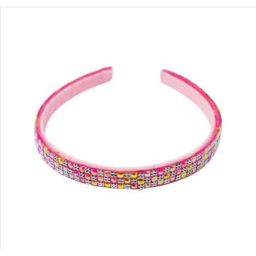 PINK POPPY FANCY SHINY HEADBAND - Toyworld Frankston