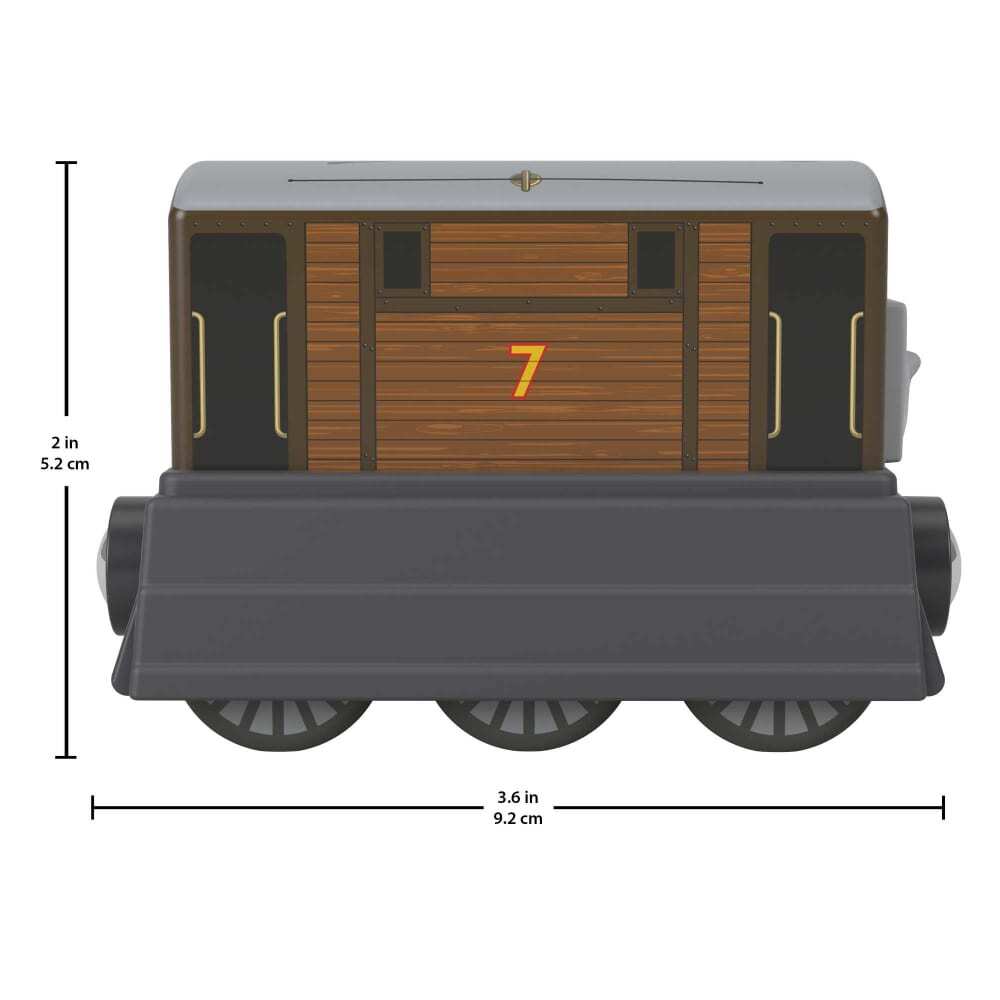 THOMAS AND FRIENDS WOODEN RAILWAY - TOBY ENGINE - Toyworld Frankston