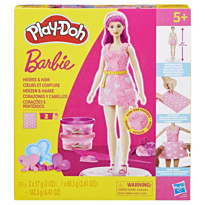 PLAY-DOH BARBIE - HEARTS AND HAIR