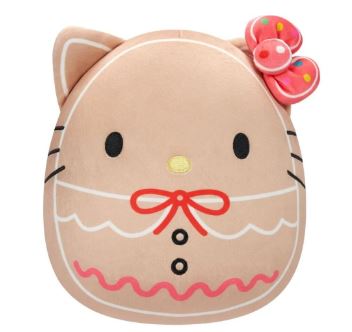 SQUISHMALLOWS - HELLO KITTY AND FRIENDS 10 INCH PLUSH - CHRISTMAS HELLO KITTY - Toyworld Frankston