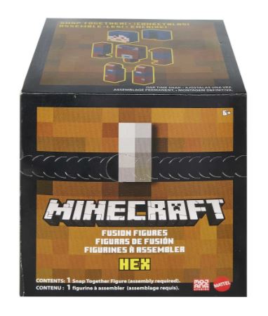 MINECRAFT FUSION FIGURES -  HEX - Toyworld Frankston