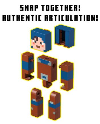 MINECRAFT FUSION FIGURES -  HEX - Toyworld Frankston
