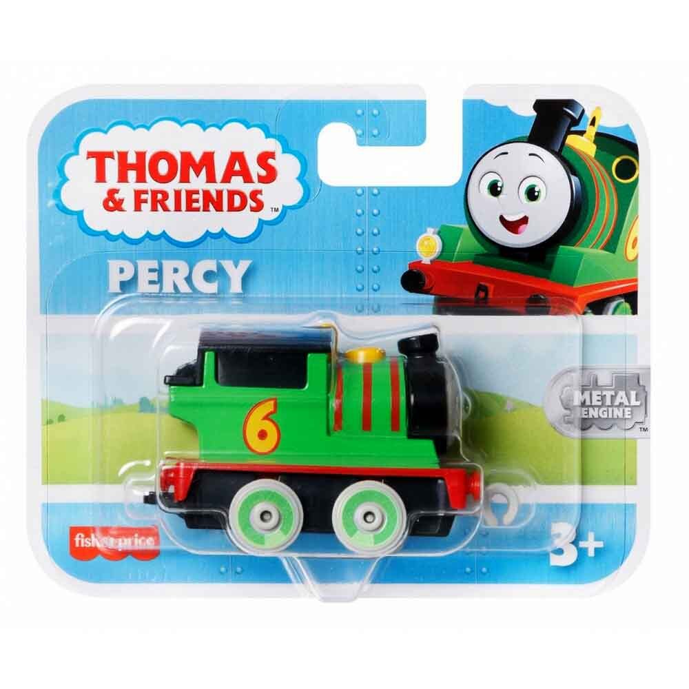 FISHER PRICE - THOMAS AND FRIENDS SMALL METAL DIECAST VEHICLE - PERCY - Toyworld Frankston