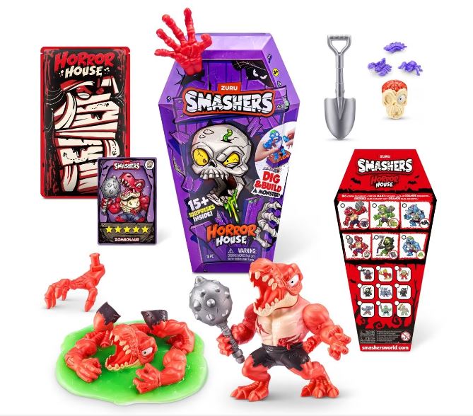 ZURU SMASHERS HORROR HOUSE SERIES 1 - MEDIUM HOUSE - Toyworld Frankston