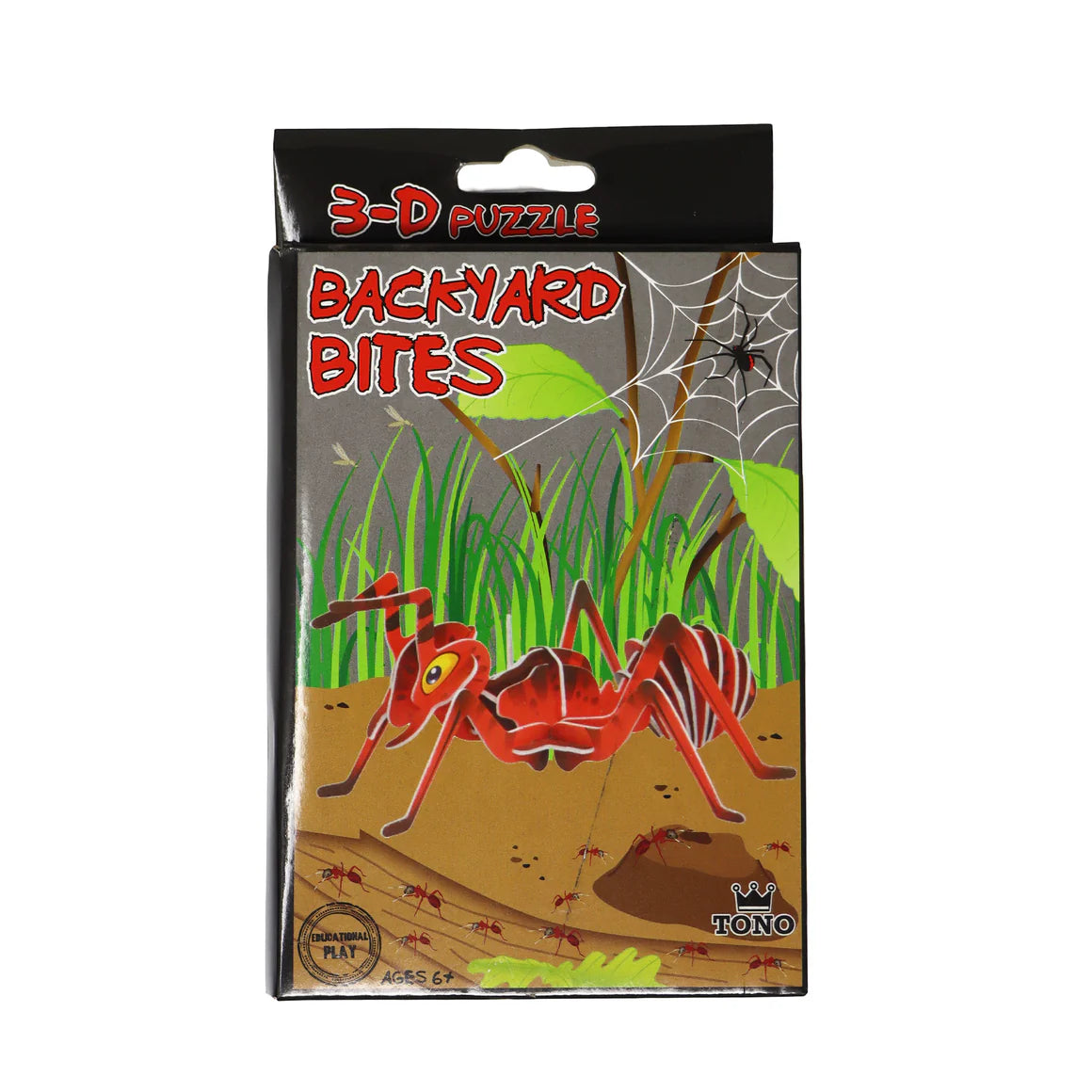 BUILD YOUR OWN INSECT BACKYARD BITES 3D PUZZLE - ANT - Toyworld Frankston