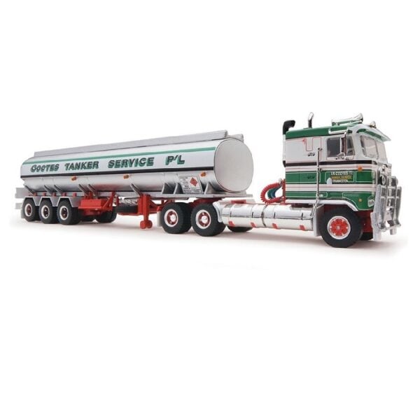 HIGHWAY REPLICAS 1:64 TANKER SEMI - COOTES TANKER SERVICE - Toyworld Frankston