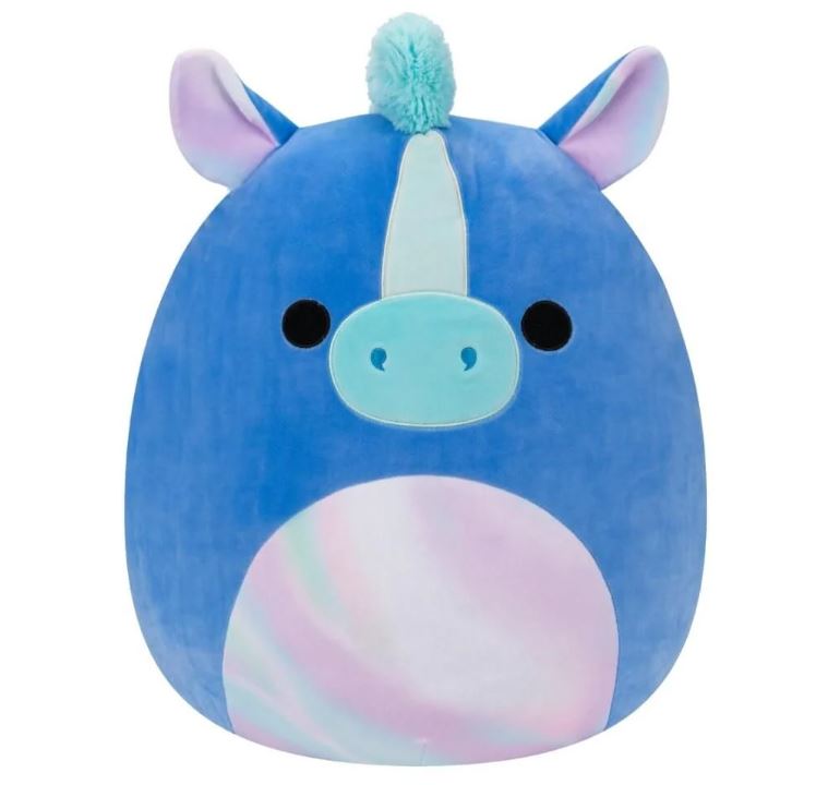 SQUISHMALLOWS - 12 INCH PLUSH - ROMANO THE HIPPOCAMPUS - Toyworld Frankston