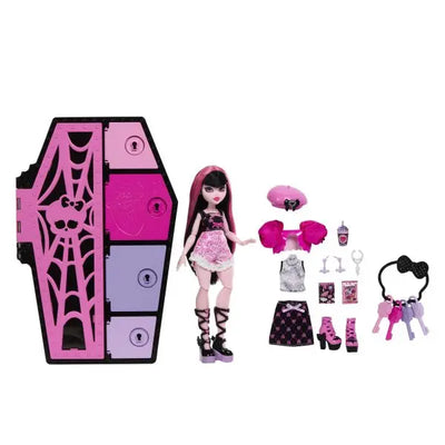 MONSTER HIGH - SKULLTIMATE SECRETS - DRACULAURA FASHION FIGURE SERIES 1