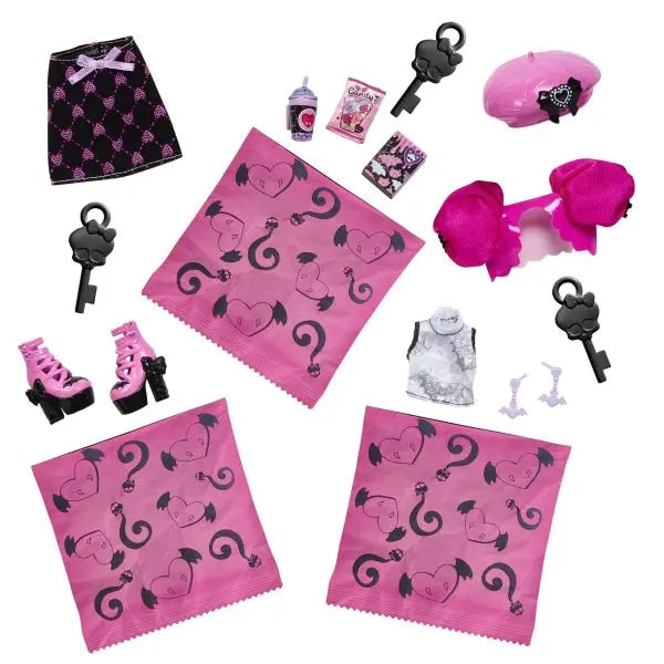 MONSTER HIGH - SKULLTIMATE SECRETS - DRACULAURA FASHION FIGURE SERIES 1
