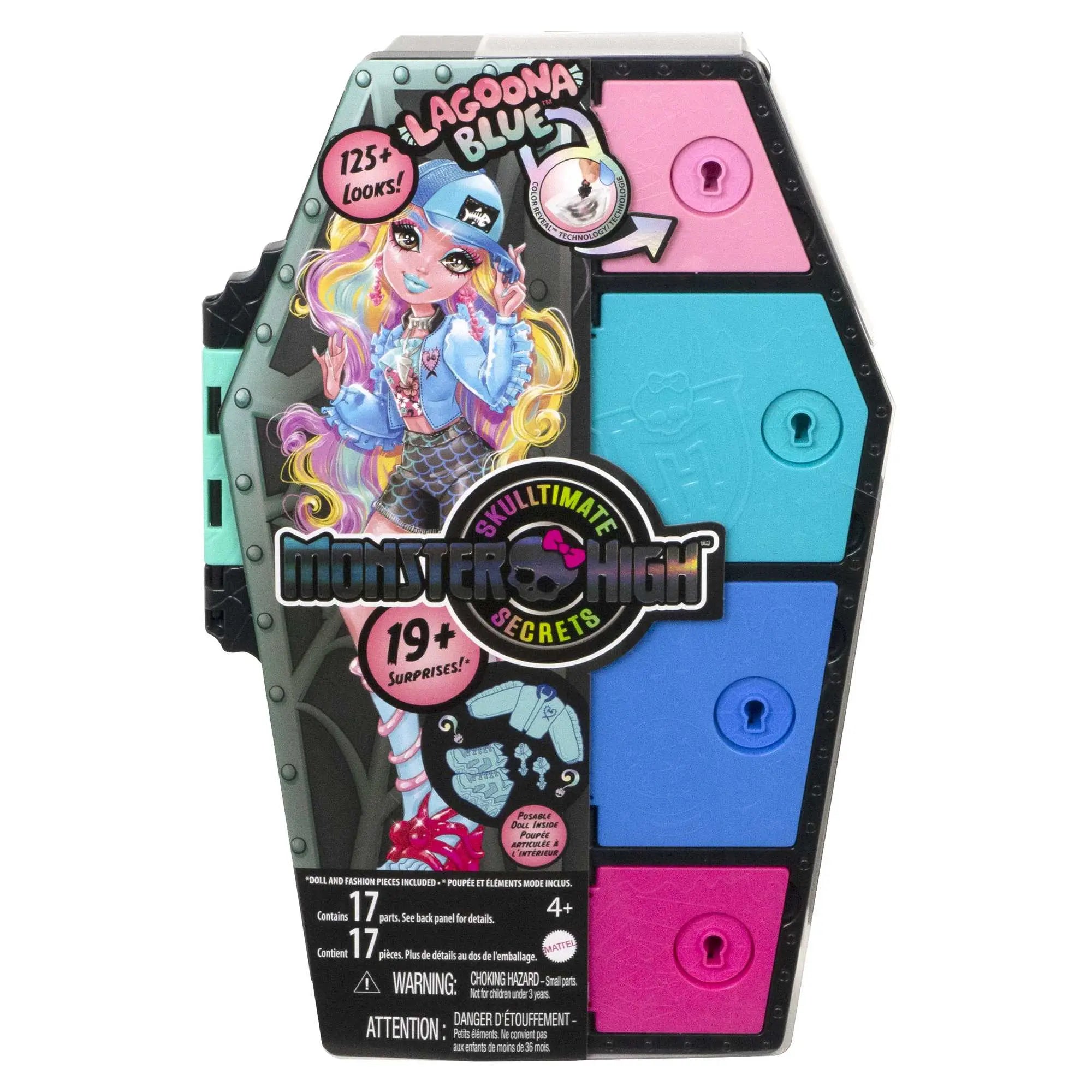 MONSTER HIGH - SKULLTIMATE SECRETS - LAGOONA BLUE FASHION FIGURE SERIES 1