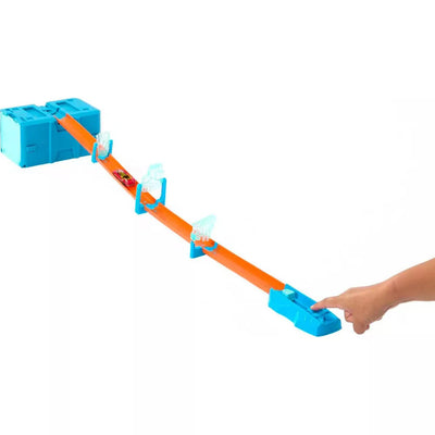 HOT WHEELS TRACK BUILDER - ICE CRASH PACK - Toyworld Frankston