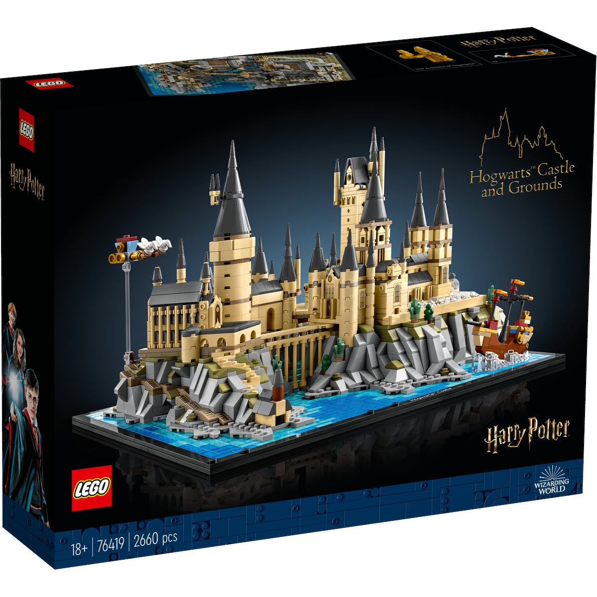 LEGO HARRY POTTER 76419 HOGWARTS CASTLE AND GROUNDS - Toyworld Frankston