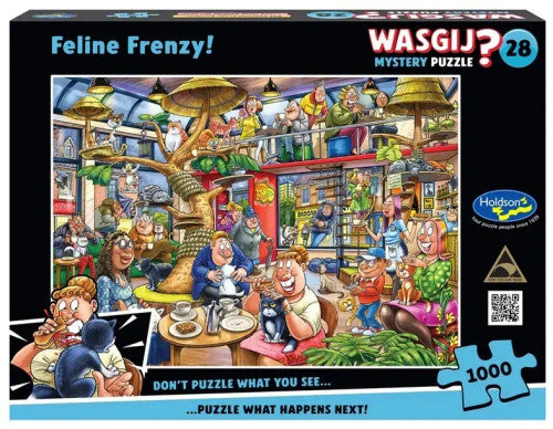 WASGIJ MYSTERY 28 - FELINE FRENZY