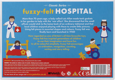 PETERKIN FUZZY FELT CLASSIC HOSPITAL FELT ART COLLECTION - Toyworld Frankston