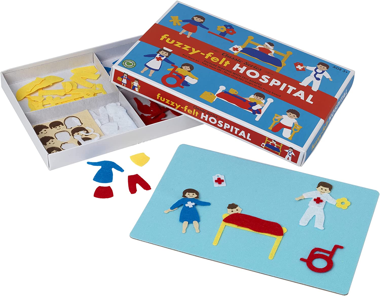 PETERKIN FUZZY FELT CLASSIC HOSPITAL FELT ART COLLECTION - Toyworld Frankston