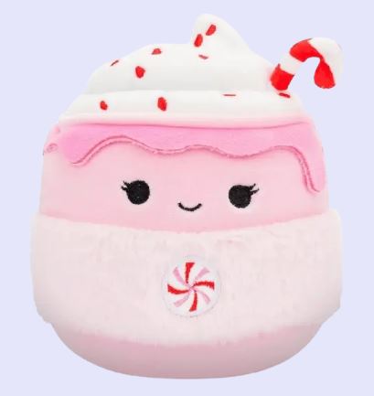 SQUISHMALLOWS - 2024 HOLIDAY ASSORTMENT 7.5 INCH - ETHEL THE HOT CHOCOLATE - Toyworld Frankston