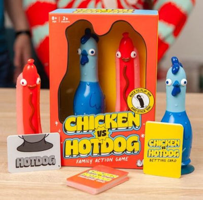 CHICKEN VS HOTDOG ACTION PARTY GAME - Toyworld Frankston