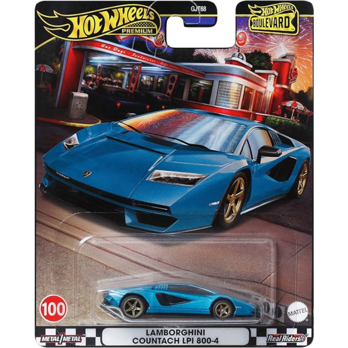HOT WHEELS BOULEVARD 100 - LAMBORGHINI COUNTACH LPI 800-4 - Toyworld Frankston