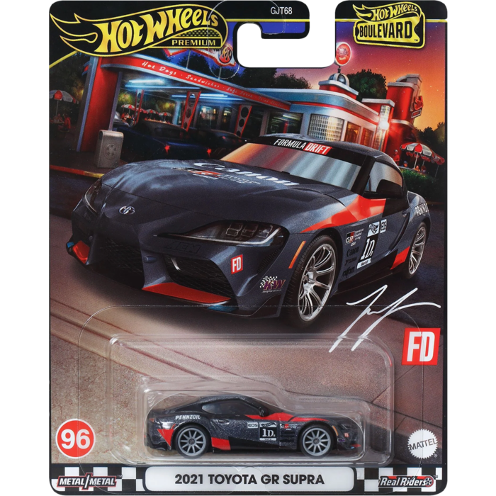 HOT WHEELS BOULEVARD 96 - 2021 TOYOTA GR SUPRA - Toyworld Frankston