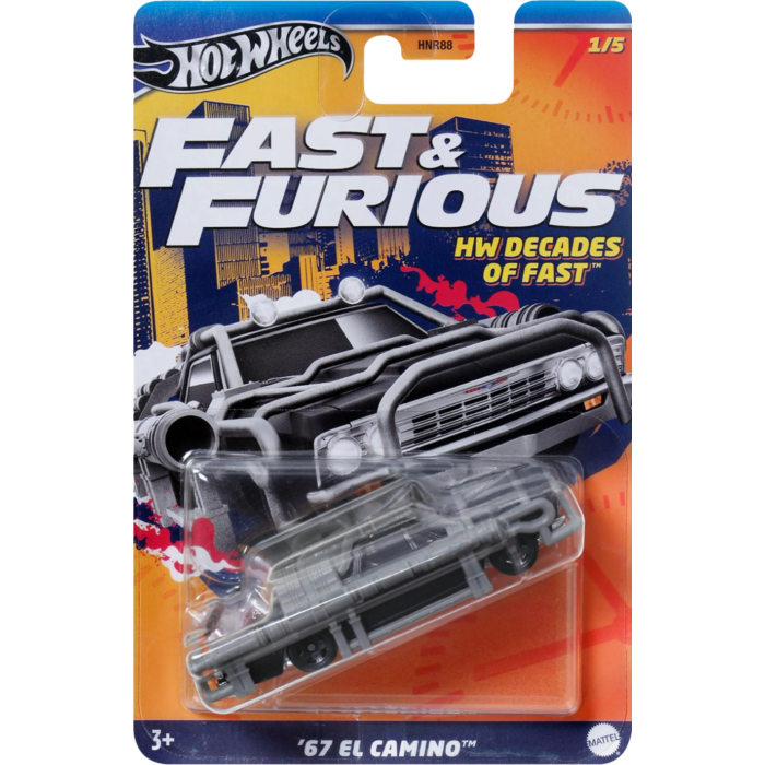 HOT WHEELS DECADES OF FAST - '67 EL CAMINO - Toyworld Frankston