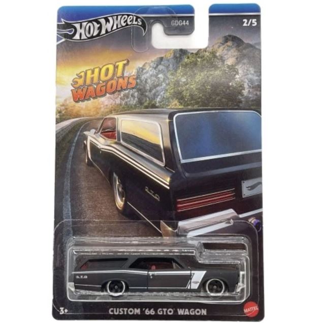 HOT WHEELS HOT WAGONS CUSTOM '66 GTO WAGON - Toyworld Frankston