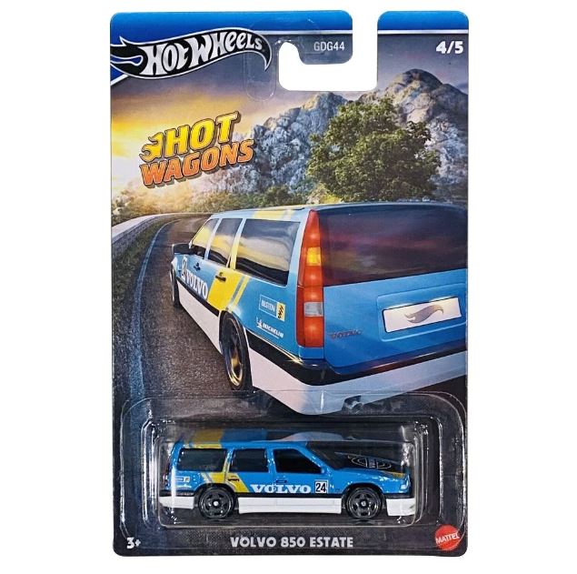 HOT WHEELS HOT WAGONS VOLVO 850 ESTATE - Toyworld Frankston