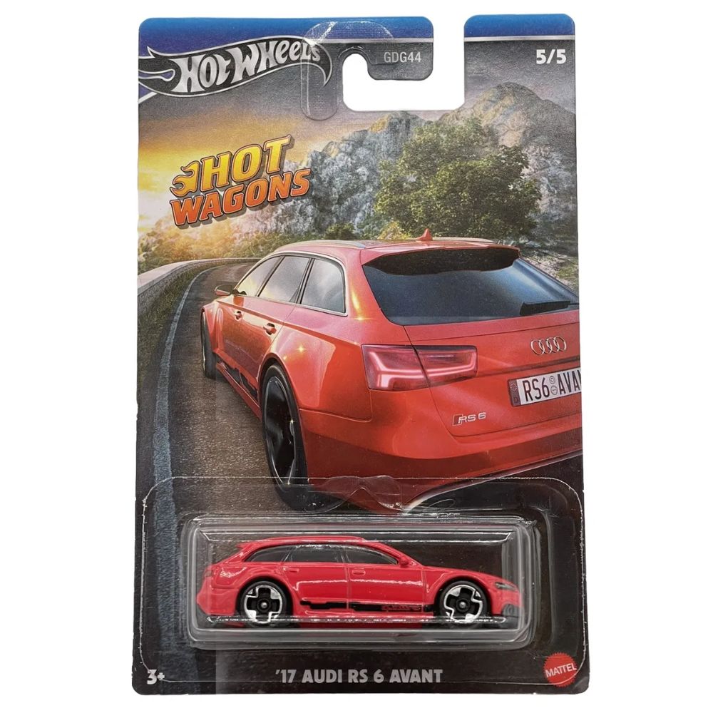 HOT WHEELS HOT WAGONS '17 AUDI RS6 AVANT - Toyworld Frankston