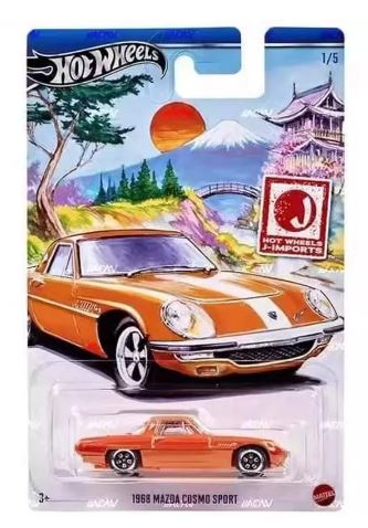 HOT WHEELS J IMPORT - 1968 MAZDA COSMO SPORT - Toyworld Frankston