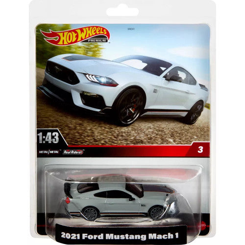 HOT WHEELS PREMIUM 1:43 - 2021 FORD MUSTANG MACH 1 - Toyworld Frankston