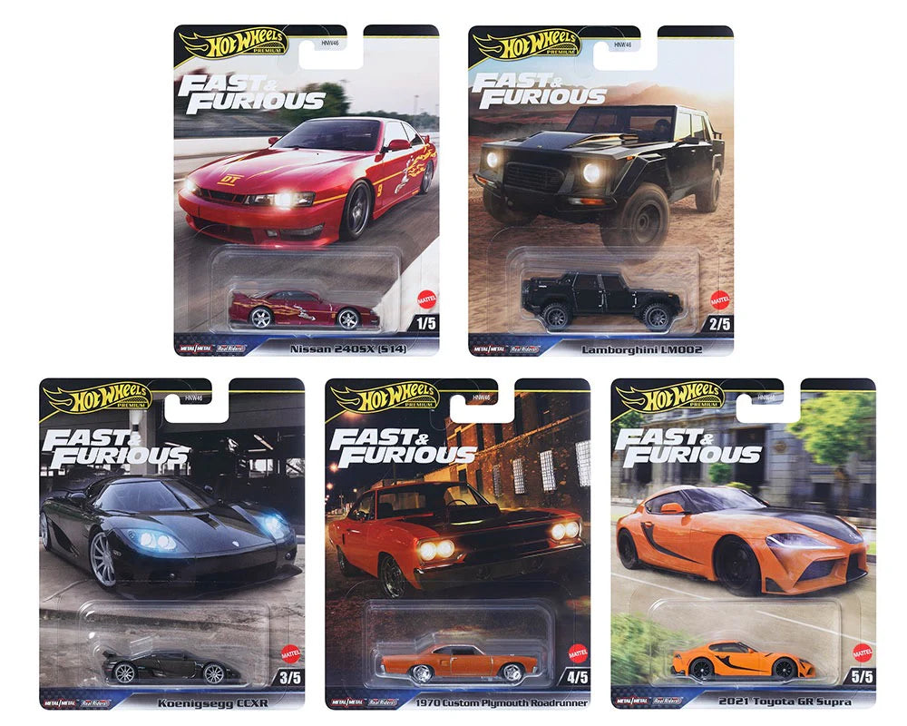 HOT WHEELS PREMIUM FAST & FURIOUS - MIX L 2025 - Toyworld Frankston
