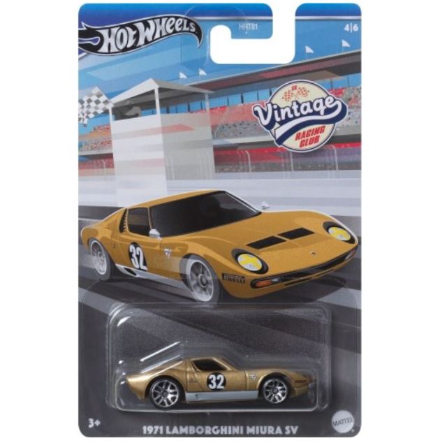 HOT WHEELS VINTAGE - 1971 LAMBORGHINI MIURA SV - Toyworld Frankston