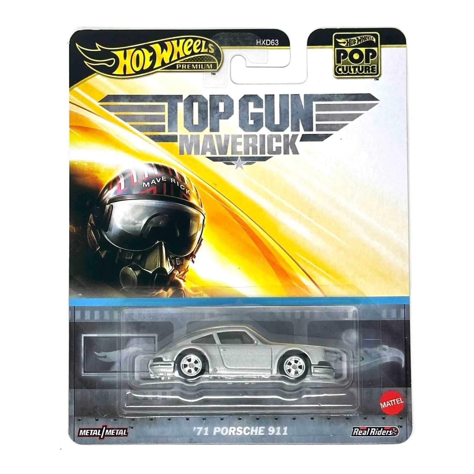 Hot Wheels 'Top Gun Maverick' '71 Porsche 911 toy car
