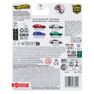 HOT WHEELS PREMIUM WORLD TOUR - VOLKSWAGEN GOLF MK7