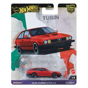 HOT WHEELS PREMIUM WORLD TOUR - ALFA ROMEO GTV6 3.0 - Toyworld Frankston