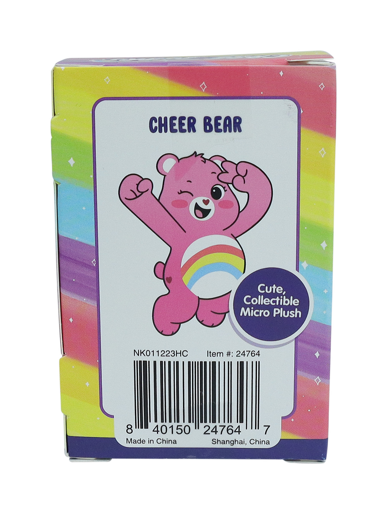MICRO CARE BEARS PLUSH - CHEER BEAR