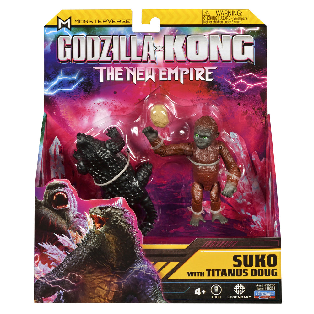 GODZILLA x KONG - THE NEW EMPIRE - SUKO WITH TITANUS DOUG - Toyworld Frankston