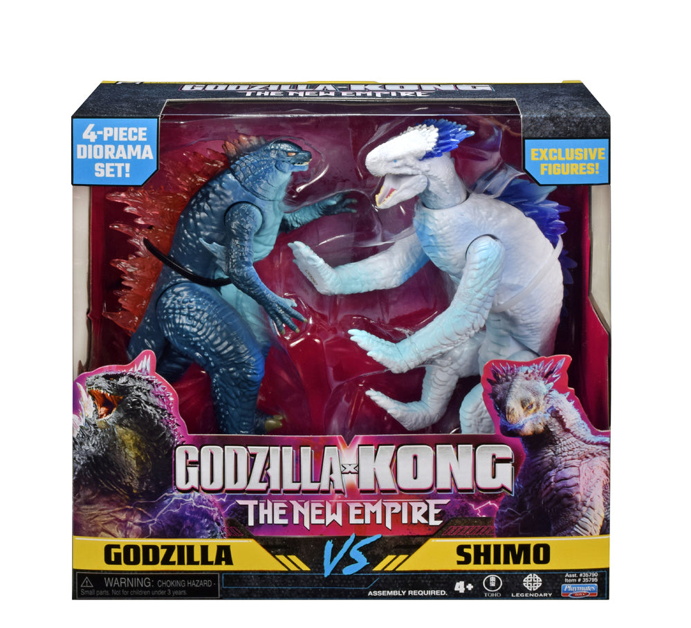 GODZILLA X KONG - THE NEW EMPIRE 2 PACK GODZILLA VS SHIMO - Toyworld Frankston
