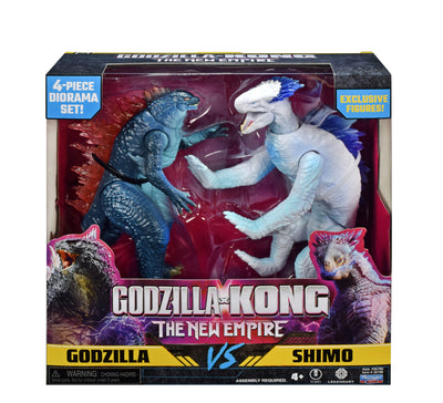 GODZILLA X KONG - THE NEW EMPIRE 2 PACK GODZILLA VS SHIMO - Toyworld Frankston