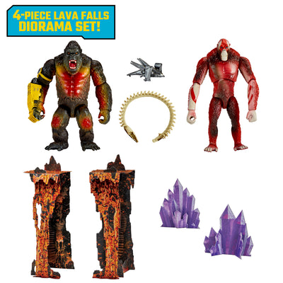 GODZILLA X KONG - THE NEW EMPIRE 2 PACK KONG VS SKAR KING - Toyworld Frankston