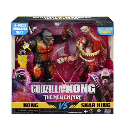 GODZILLA X KONG - THE NEW EMPIRE 2 PACK KONG VS SKAR KING - Toyworld Frankston