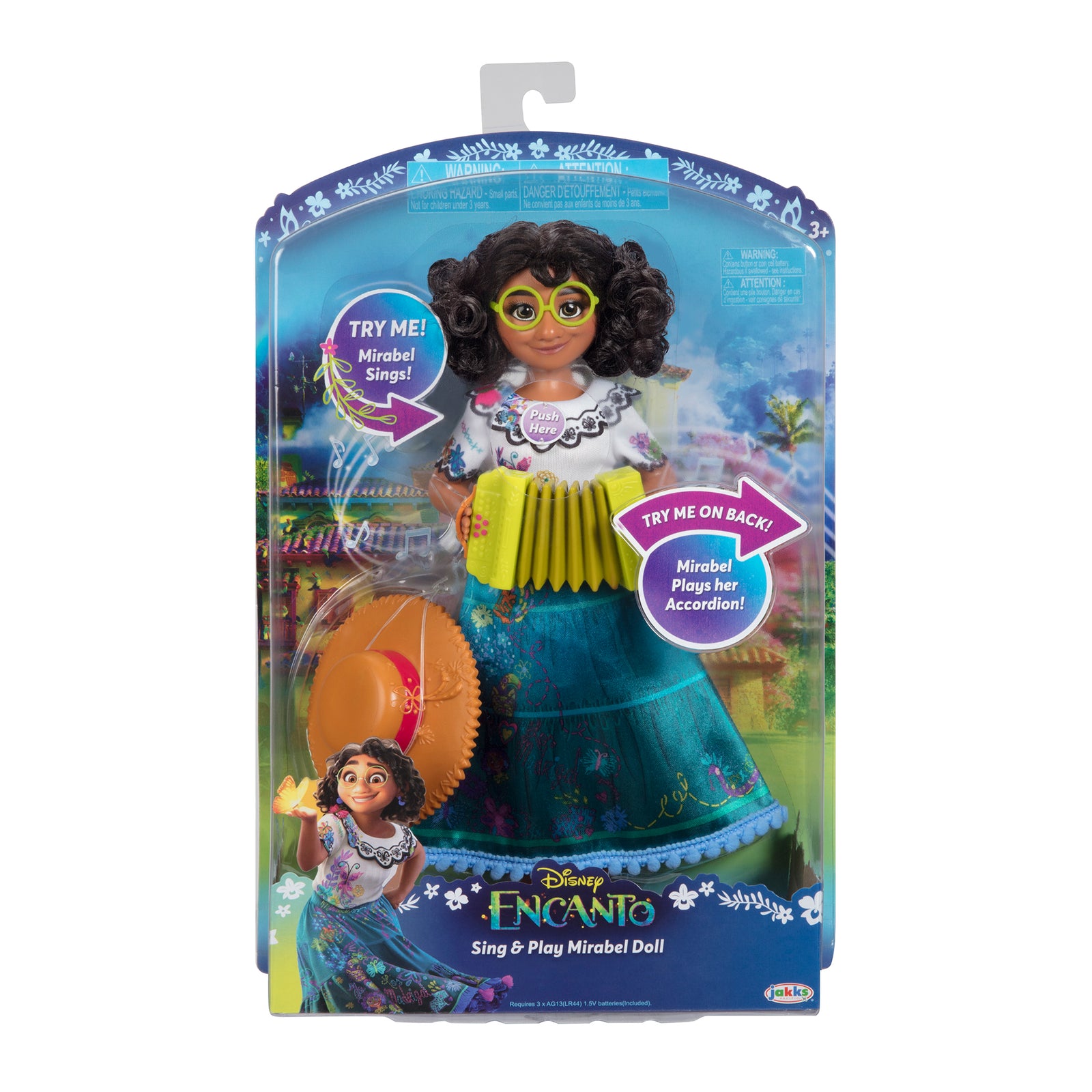 DISNEY ENCANTO MIRABEL MUSICIAL SINGING FASHION DOLL - Toyworld Frankston