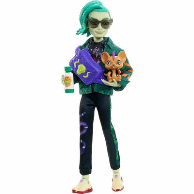 MONSTER HIGH DOLL DEUCE GORGON WITH PET AND ACCESSORIES