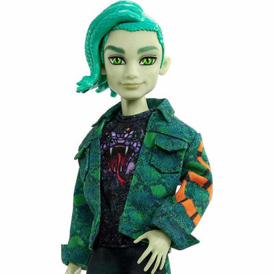 MONSTER HIGH DOLL DEUCE GORGON WITH PET AND ACCESSORIES